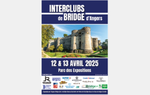 ⚠️ Inscriptions Interclubs de Bridge d'Angers 2025 ⚠️