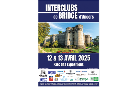 ⚠️ Inscriptions Interclubs de Bridge d'Angers 2025 ⚠️