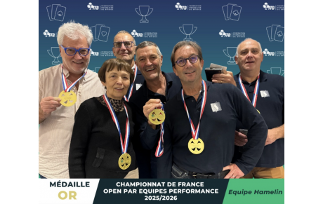 🥇 Champion de France Open/4 Performance
